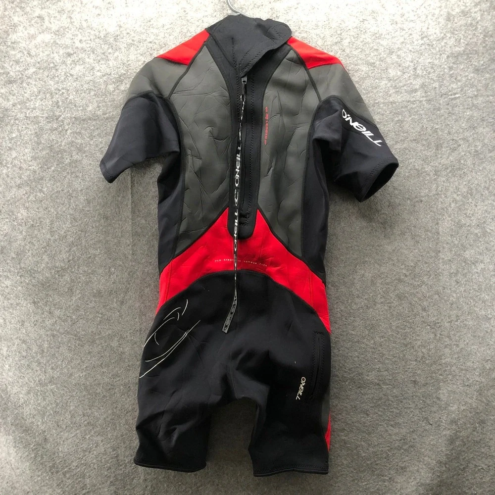 O'Neill Gooru 2:1 Shorty wetsuit‎ Shorty Wetsuit Mens Large Black Red Surf